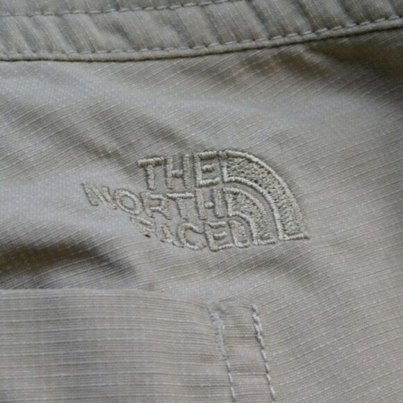 North Face Pants Womens 10 Lightweight Nylon Hiking Outdoor S16 NF00CE4F Khaki - Picture 11 of 16